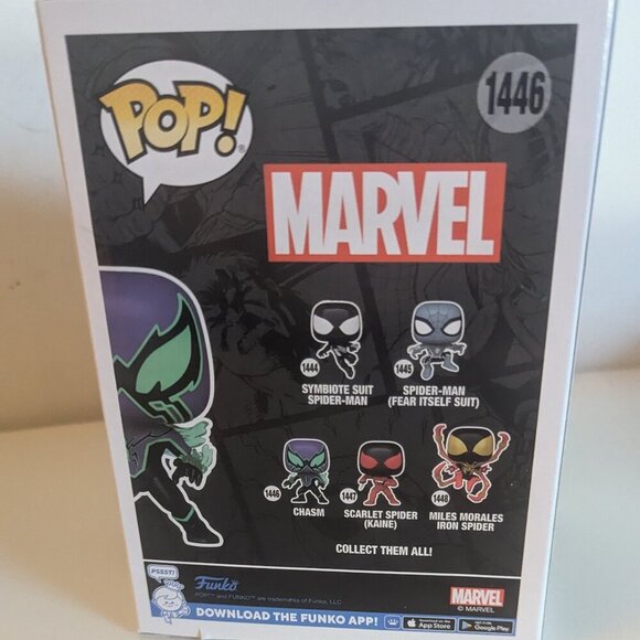 NWT 1446 Chasm Marvel Funko POP! Venom Spider-Man Sony Collectible Vinyl Figure - Picture 4 of 4